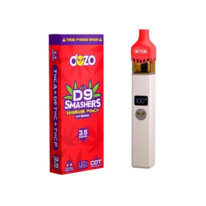 3_a746cfff-c14e-4d81-93e4-0e721b9afa50 3.5g Dozo D9 Smashers THC-A Disposable Forbidden Apple (Hybrid)