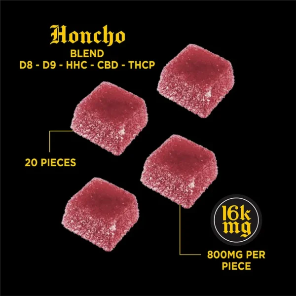 16K MG Honcho Gummies Black Cherry don't trip dozo gummies review