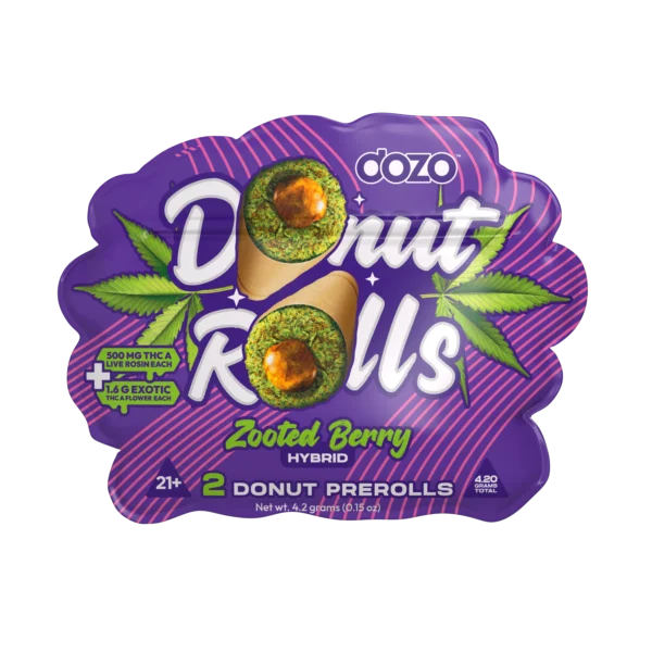 Dozo Donut Prerolls 4.20 g Glazed Glue (Indica)