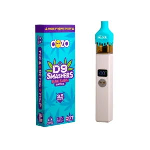 blueslush 3.5g Dozo D9 Smashers THC-A Disposable Forbidden Apple (Hybrid)