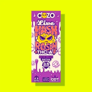 3.5g Dozo Live Hash Rosin THC-A Vape Motor Breath (Sativa)